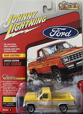 #ad Johnny Lightning 1983 Ford Ranger XL Ford Trucks Ford Truck Collection