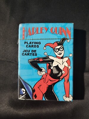 #ad DC Comics Harley Quinn Playing Cards Deck
