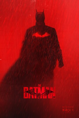 #ad The Batman New 2022 Cinema Movie Poster wall decor Robert Pattinson Riddler