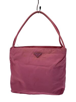 #ad PRADA handbag nylon Pink Used