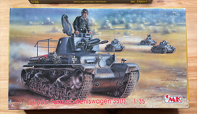 #ad Skoda Panzerbefehlswagen 35 t 1 35 Scale Unassembled CMK kit#T35010