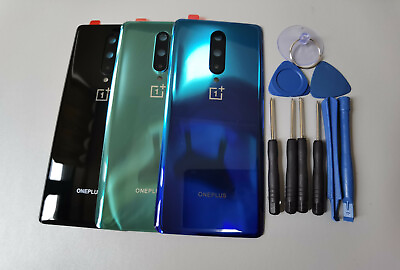 #ad Back Cover Glass Replacement Housing door with Camera Frame for OnePlus 8 18