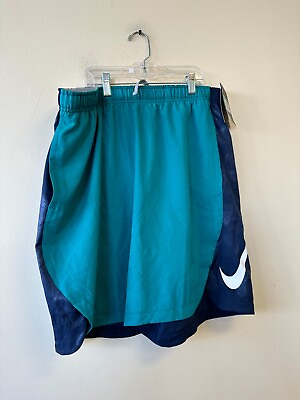 #ad Nike MLB Dry Short Marn1 Men#x27;s Navy Back Pocket Athletic Shorts Size XL