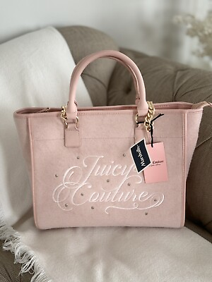 #ad NWT Juicy Couture Beach Tote Pink Diamond