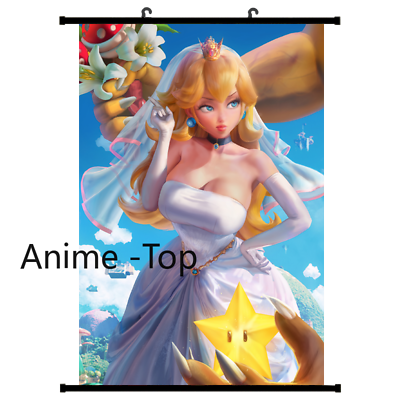 #ad Pop Anime Poster Princess Painting Wall Scroll Poster 60x90cm