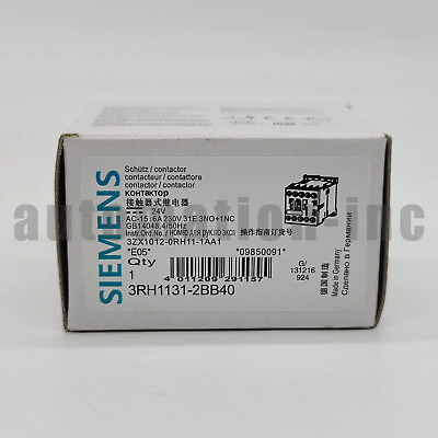 #ad Brand New Siemens 1pc Relay 3RH1131 2BB40 3RH11312BB40 Free Shipping amp;AC