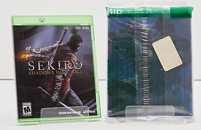#ad Sekiro: Shadows Die Twice Microsoft Xbox One W Sealed Steelbook Collectors Case