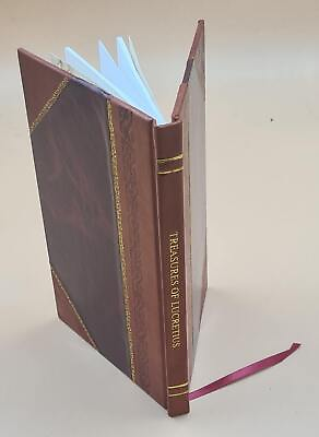 #ad Treasures of Lucretius : selected passages from the De rerum nat Leather Bound