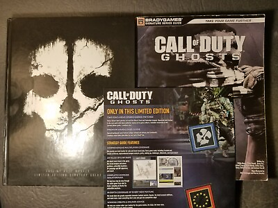 #ad PRIMA CALL OF DUTY GHOSTS amp; LIMITED EDITION HC W PATCHES GAME GUIDE BOOK LOT