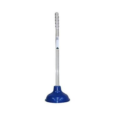 #ad Toilet Plunger Blue With Clear Handle