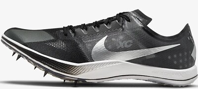 #ad Nike Men’s 12 ZoomX Dragonfly XC Cross Country Spikes Black Silver DX7992 001