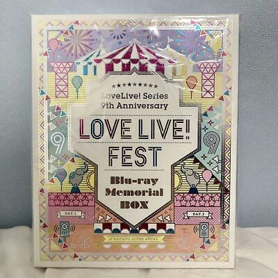 #ad Love Live Fest Blu ray Memorial Box LoveLive Series 9th Anniversary Japan