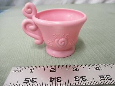#ad Vintage Little Tikes tea cup pink play pretend girls cup