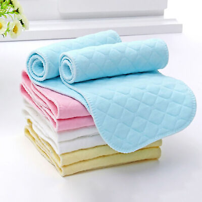 #ad 10 Pcs Cloth Diaper Convenient Soft Natural Cloth Diaper Cotton