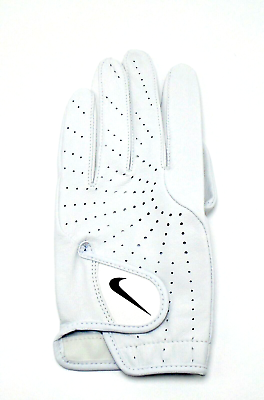 #ad Nike Tour Classic Golf Glove Left Hand Womens Medium Pearl White Black