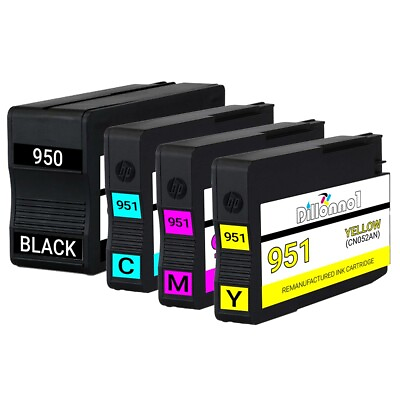 #ad Replacement 950amp;951 Ink Cartridges for HP Officejet Pro 8100 8600 8610 8615 8616