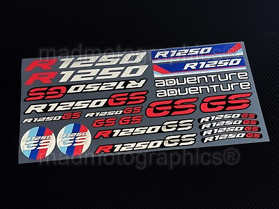 #ad R1250GS Reflektierende Aufkleber sticker grafik für BMW GS Adventure Laminiert