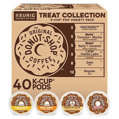 #ad The Original Donut Shop Tasty Treats Coffee Variety Pack K Cups 40 Count