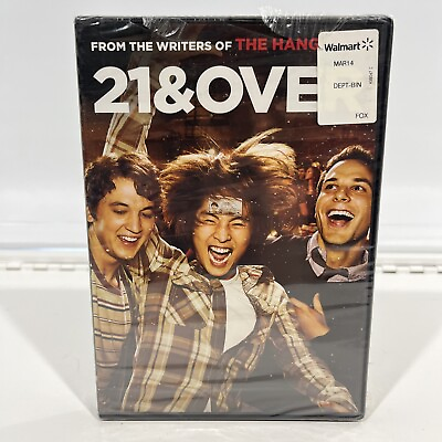 #ad 21 and Over DVD New Sealed 2013 Miles Teller Widescreen 🍀Buy 2 Get 1 Free🍀