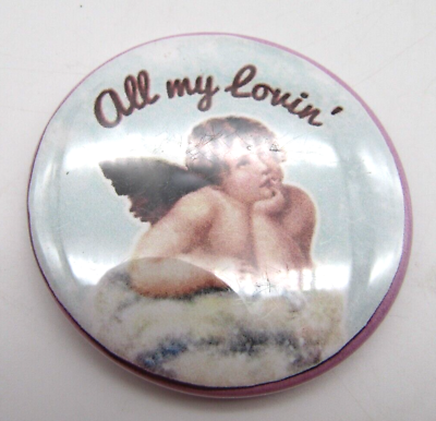 #ad Love Refrigerator magnet Angel All my Lovin#x27; collectible 2.25quot;