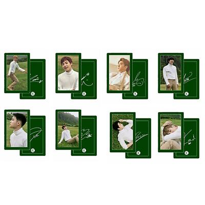 #ad Kpop EXO Members 2019 Summer HD Photo Cards Chanyeol Xiumin Collective Photocard