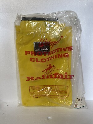#ad Rainfair 2100 8000 Raincoat PVC POLYESTER SIZE ALL