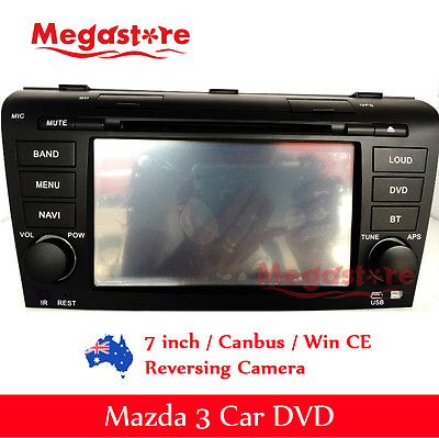 #ad 7quot; Mazda 3 GPS CAR DVD GPS Player 2003 2008 Navigation usb bluetooth head unit
