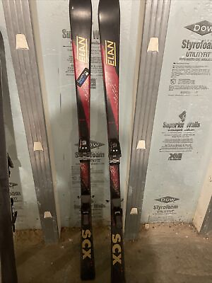 #ad Elan SCX 15 skis with Marker bindings 187 cm amp; K2 Performance poles 127cm long
