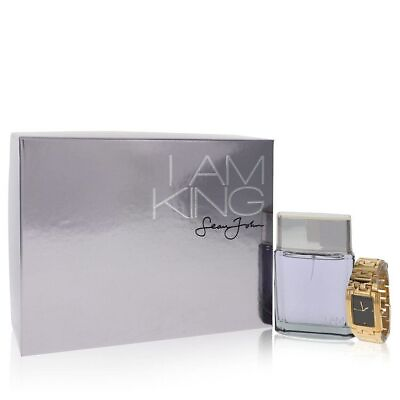 #ad I Am King by Sean John Gift Set 3.4 oz Eau De Toilette Spray Watch Men