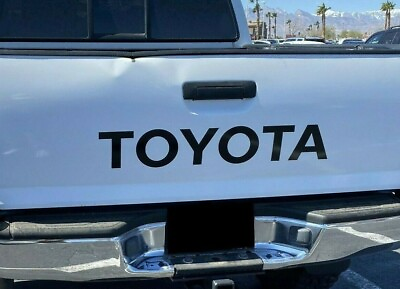 #ad TOYOTA Vinyl Decal Sticker Car Trucks Window Graphics Bed Tailgate Tacoma Tundra