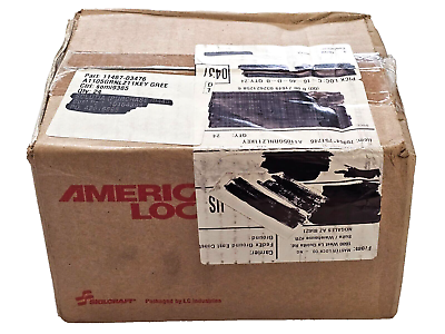 #ad NEW American Lock A1105GRN Safety Lockout Padlk A1105GRNLZ1HSK1KEY 4 Boxes of 6