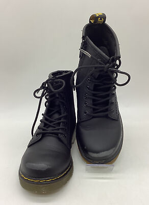 #ad Dr. Martens Toddler Black Air Wair Leather Boots Sz. 11 1460J New W Defects