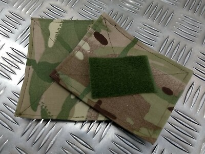 #ad MTP Blanking Patches Panel Plain No Flag TRF UBACS PCS C08 Genuine British Milit