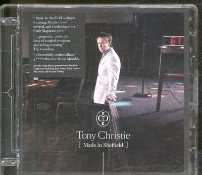#ad Tony Christie Made In Sheffield Used CD J326z