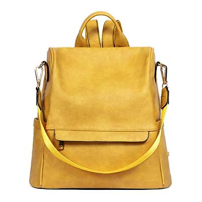 CLUCI Women Backpack Purse Fashion Leather Large Designer Travel Bag Ladies S...