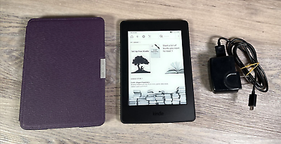#ad Amazon Kindle PaperWhite DP75SDI Black 6quot; Touchscreen 500mAh Wi Fi ebook Reader