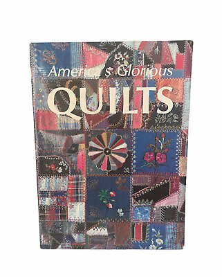 #ad America’s Glorious Quilts Book By Dennis Duke Large Hardcover Coffee Table Book