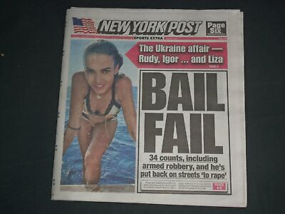 #ad 2019 OCTOBER 15 NY POST NEWSPAPER TONY JOHNSON ACCUSED OF RAPING 12 YEAR OLD