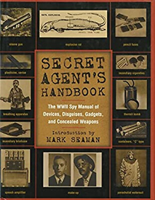 #ad Secret Agent#x27;s Handbook Hardcover Mark Seaman