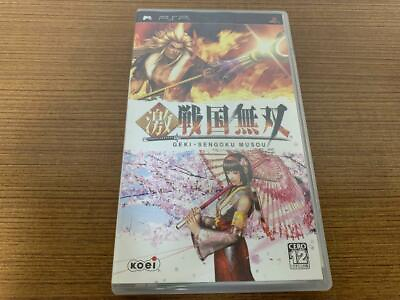 #ad Koei Samurai Warriors State of War Sony PlayStation Portable PSP Used from Japan