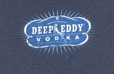 #ad Deep Eddy Vodka T Shirt Handcrafted Vodka Austin Texas Size 2XL XXL
