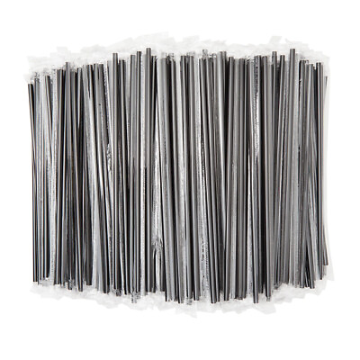Individually Wrapped Plastic Drinking Straws 10.25quot; Extra Long 600 Pack $15.99