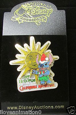#ad Disney Auctions DCA Happy Holidays Stitch LE Pin