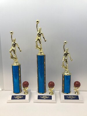 #ad Basketball Trophies March Madness 1st 2nd 3rd FREE Engraving SUPPORT THE VET