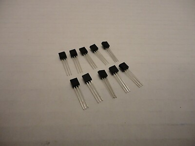 #ad 10 Pcs x 2N 3904 TO 92 Transistor Electronic Chip Triode Three Pins Pack Set Lot