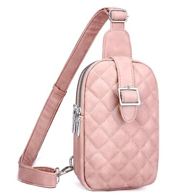#ad Women Crossbody Purse Sling Bag: Small Cross Body Purses Cute Fanny Pack Pink
