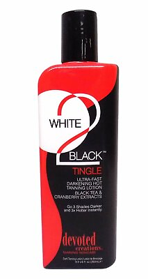 #ad Devoted Creations White 2 Black Tingle Ultra Fast .FREE SHIPPING BEST SELLER