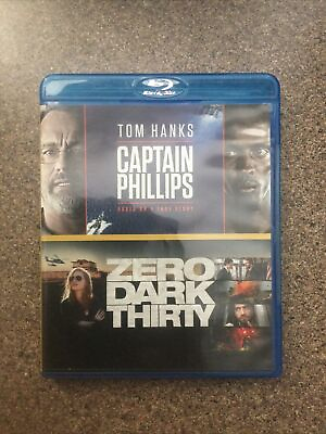 Captain Phillips Zero Dark Thirty Set Blu ray $5.00