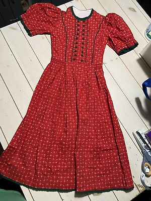 #ad Vintage Womens Zechner Dress Made in Austria Size 12
