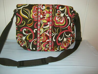 Vera Bradley PUCCINI MESSENGER School Travel Crossbody Bag 11.5 x 14 x 4 GUC $21.99